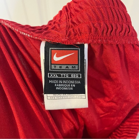 Nike Vintage 90s Team Breakaway Basketball Pants Red Size XXL Men’s Nylon - Picture 6 of 7